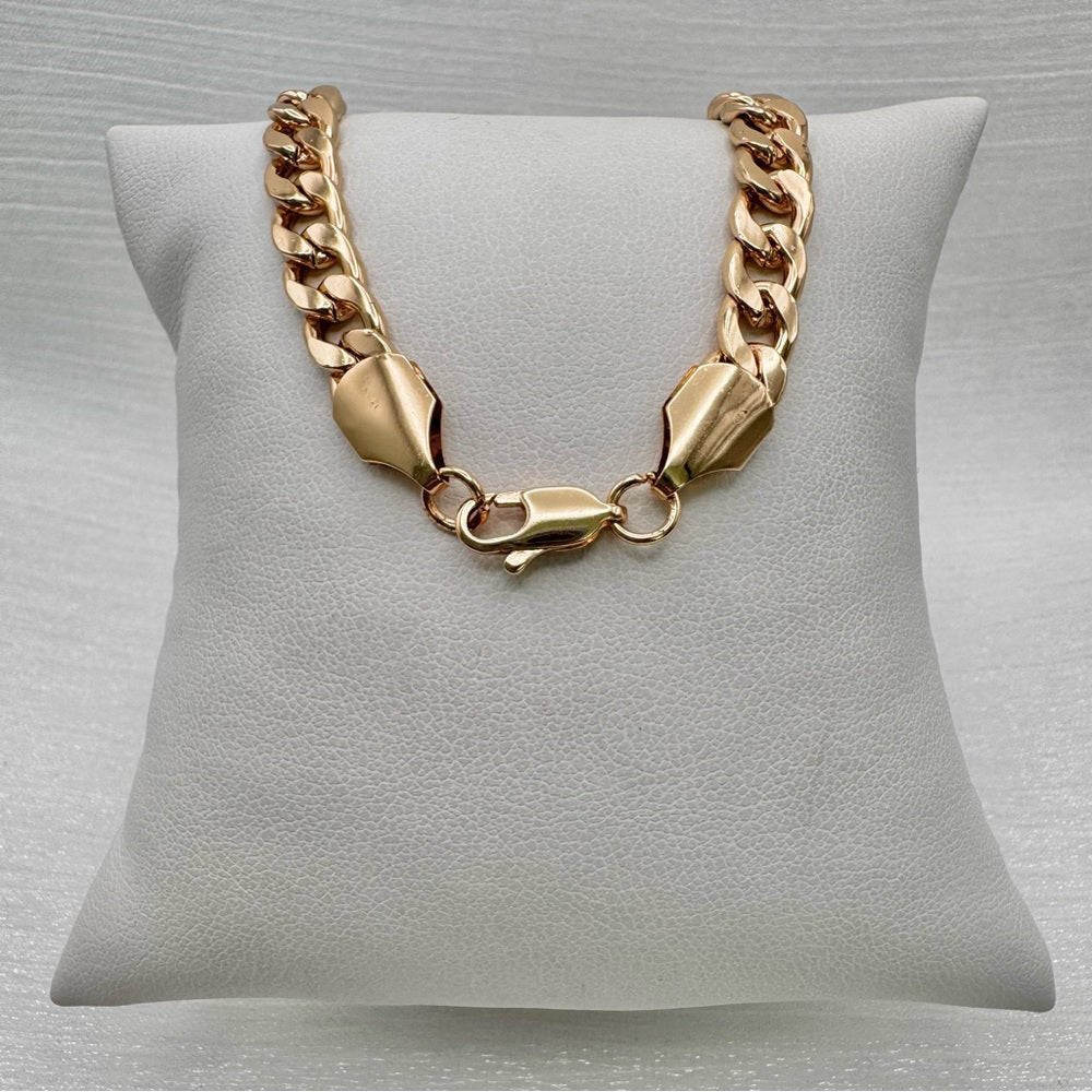 Rose Gold Filled Cuban Chain Necklace