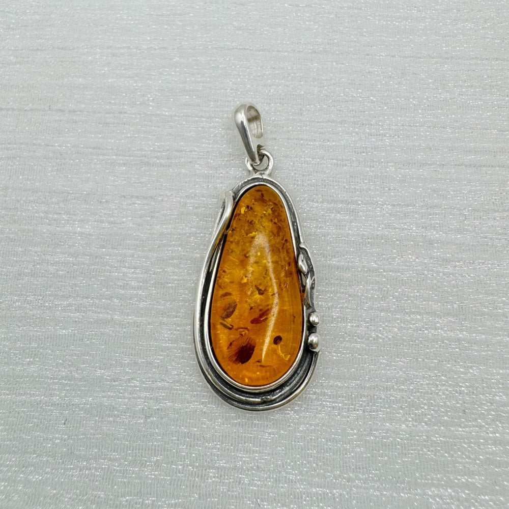 Natural Amber Pendant