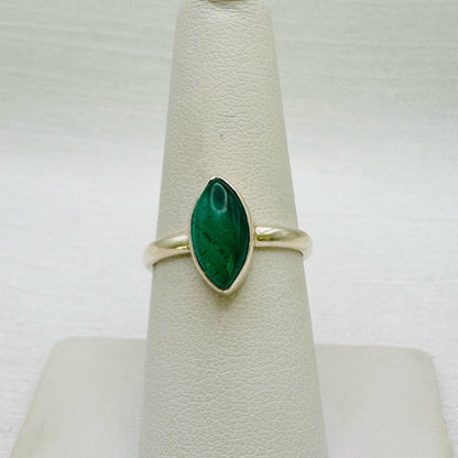 S925 Malachite Ring