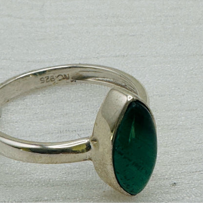 S925 Malachite Ring