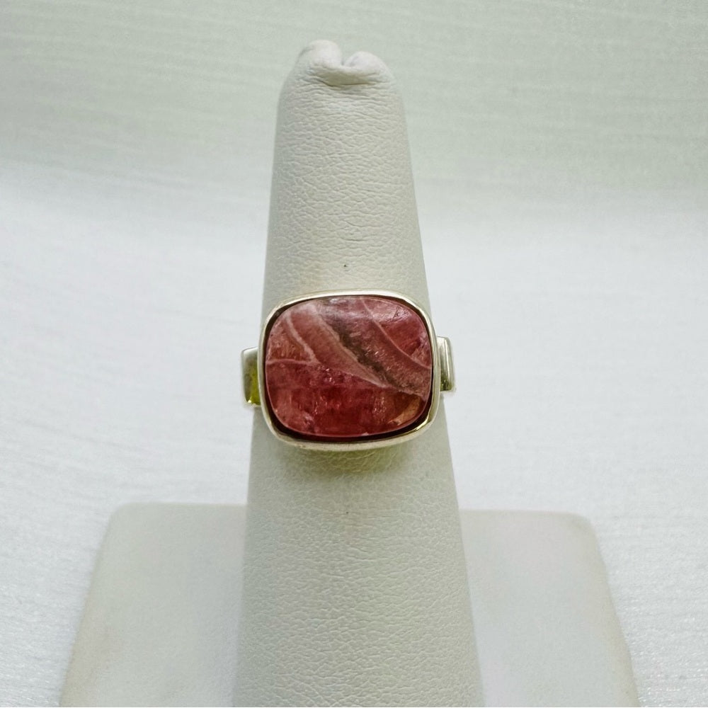 Rhodochrosite Ring
