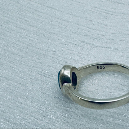 S925 Peruvian Turquoise Ring