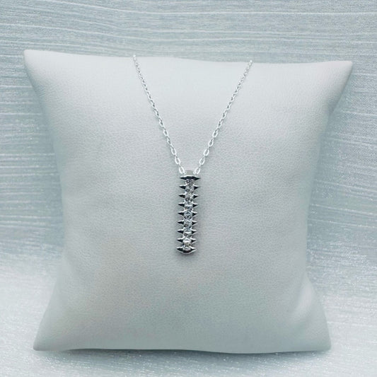 Silver Spine Pendant