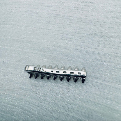 Silver Spine Pendant