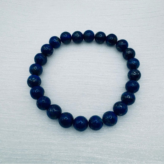 Lapis Gemstone Stretchy Bracelet