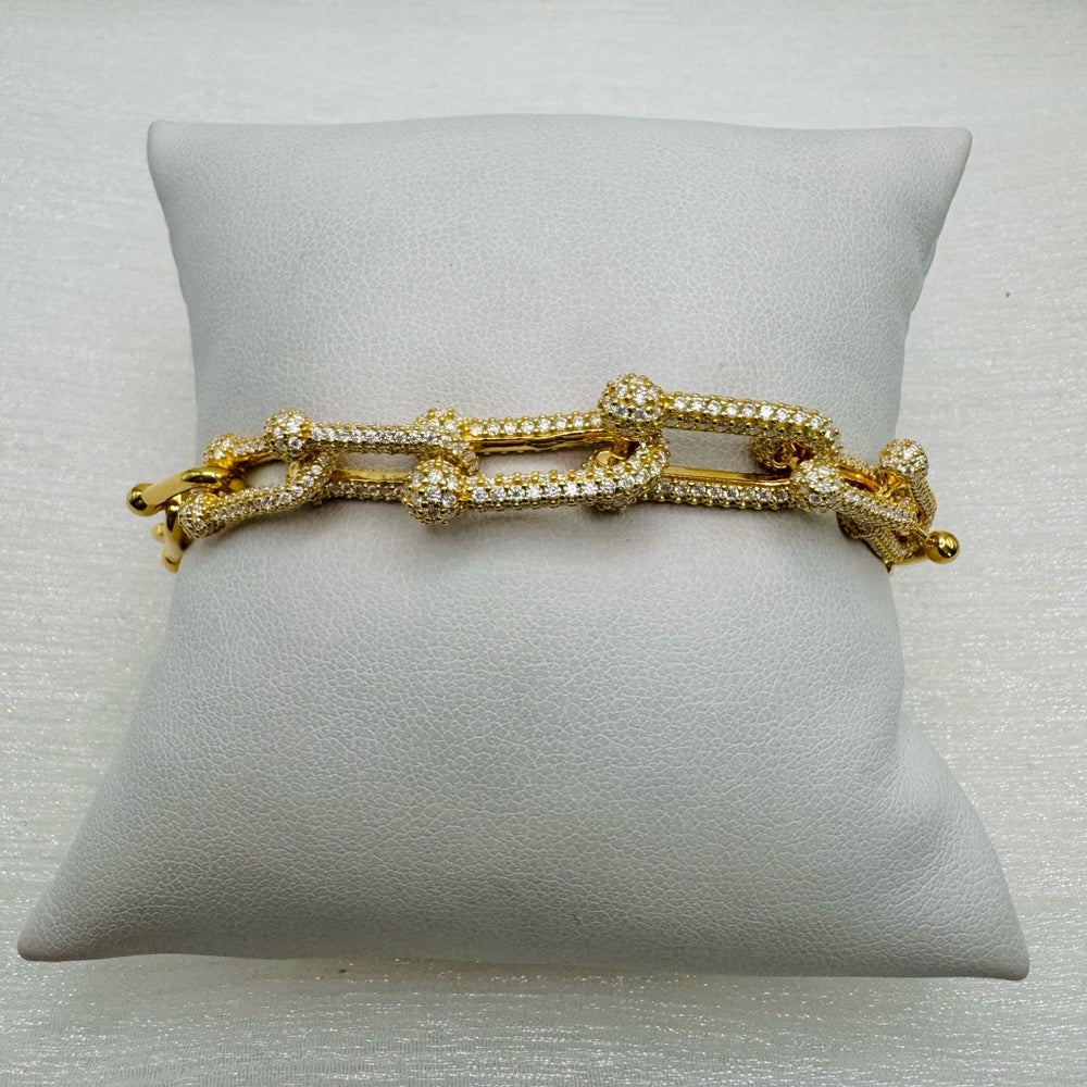 9.31 CT Moissanite Diamond S925 Bracelet