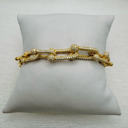 9.31 CT Moissanite Diamond S925 Bracelet