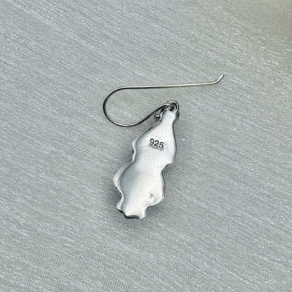 S925 Turquoise Dangle Earrings