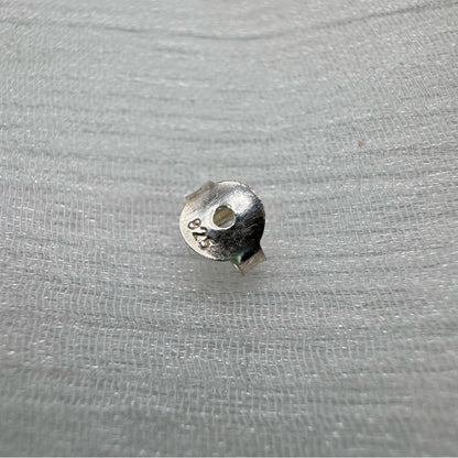 S925 Square Tigers Eye Stud Earrings