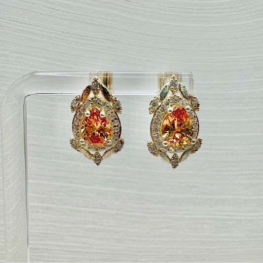 S925 CZ Silver Stud Earrings