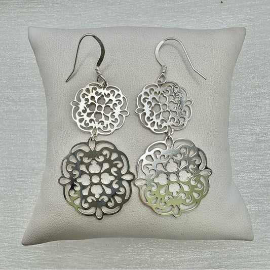 S925 Silver Dangle Earrings