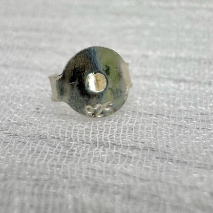 Marcasite Moon and Star Baby Stud Earrings