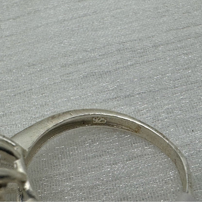 S925 CZ Cluster Ring