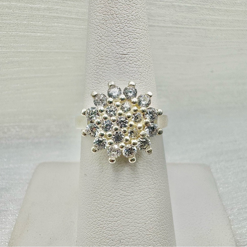 Pavé Sunflower Ring