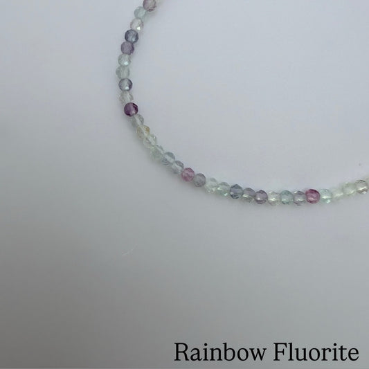 Fluorite Gemstone Magnetic Bracelets/Extenders 7”