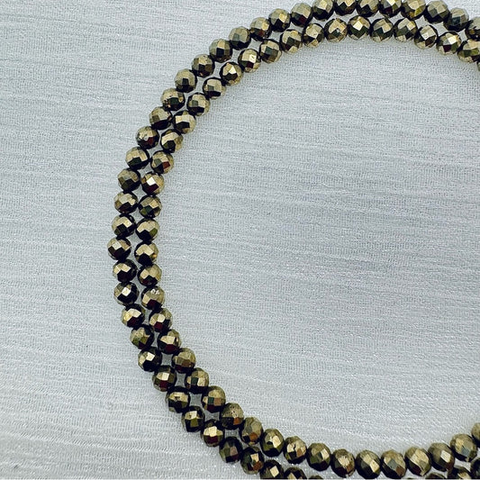 Pyrite Gemstone Necklace