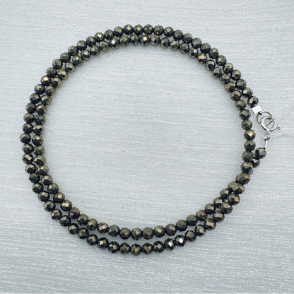 Pyrite Gemstone Necklace