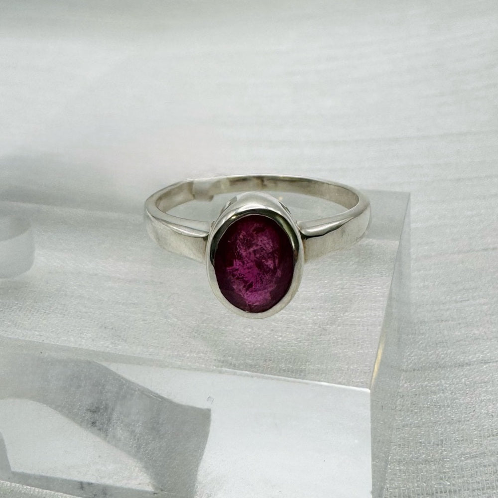 Oval Ruby Ring
