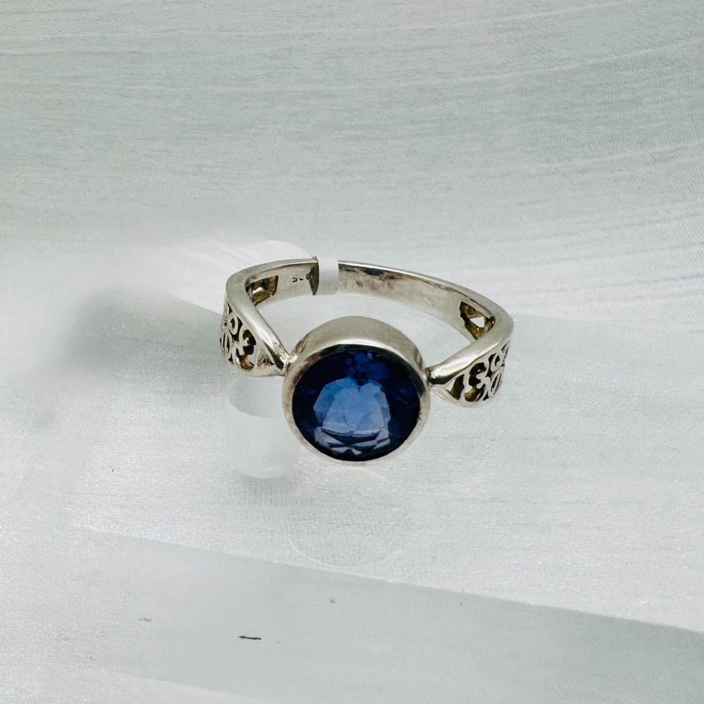 S925 Blue Kyanite Ring
