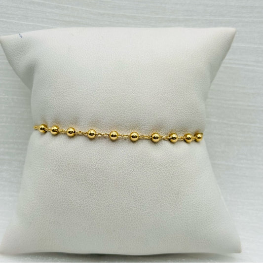 S925 Dolphin Charm Bracelet 7”