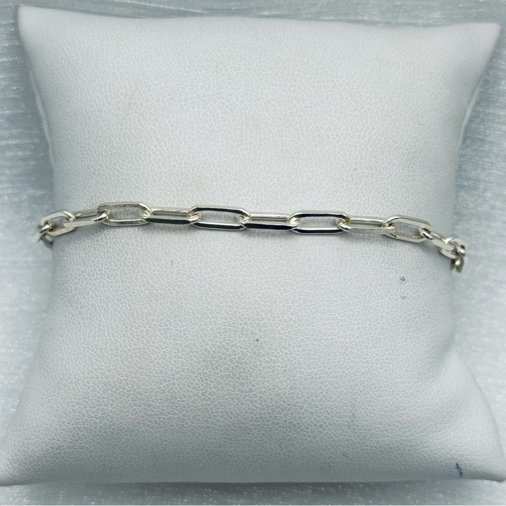 S925 Paperclip Bracelet