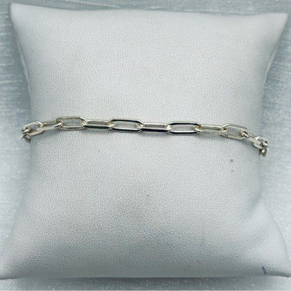 S925 Paperclip Bracelet