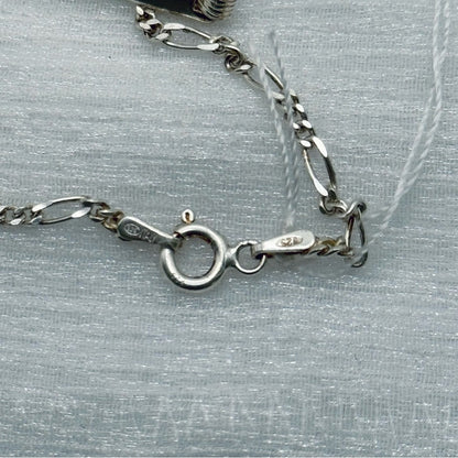 S925 Nameplate Bar Bracelet 5.5”