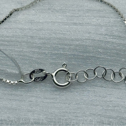 S925 Heart Charm Bracelet 5” and 1” Extender