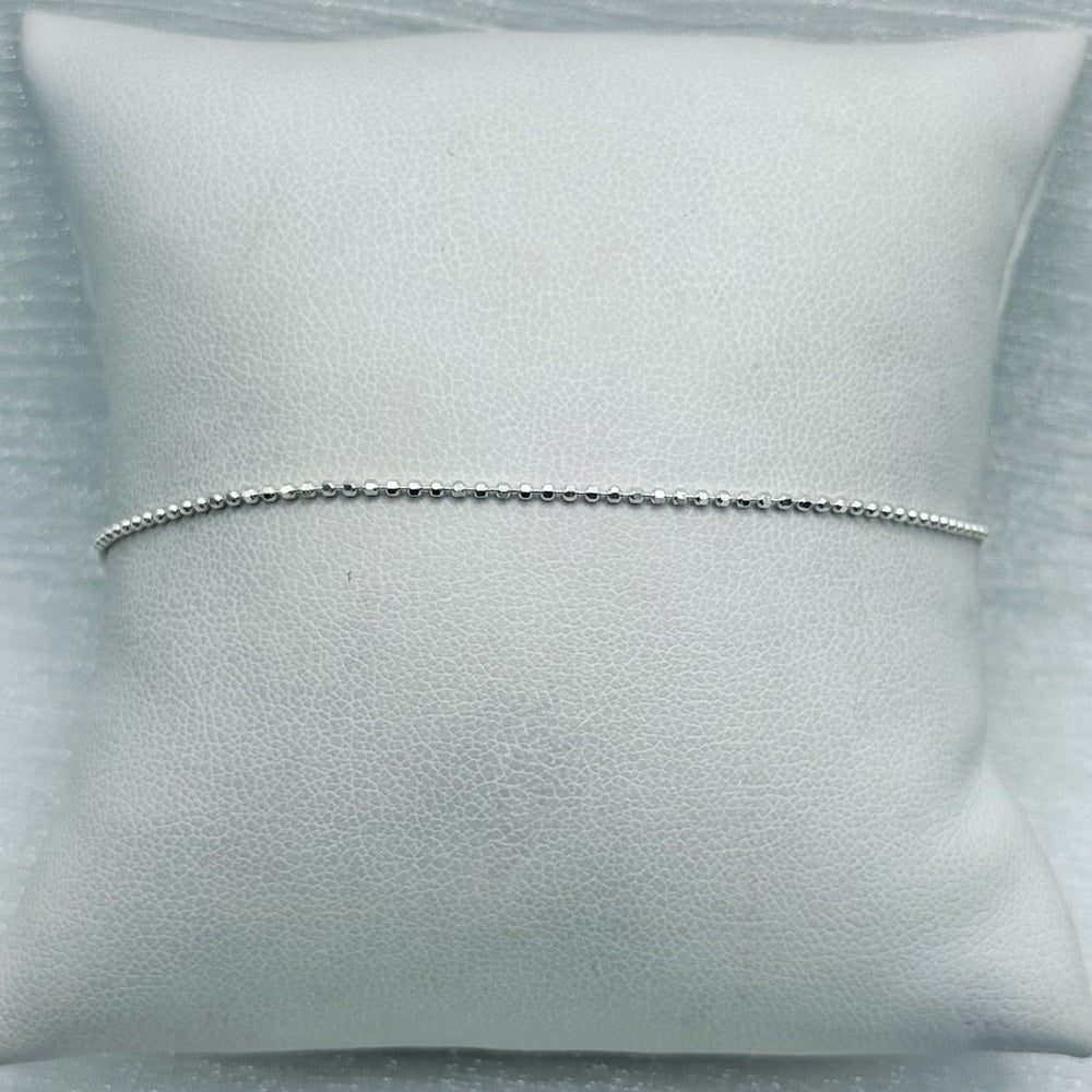 S925 Ball Chain Bracelet 9.5”