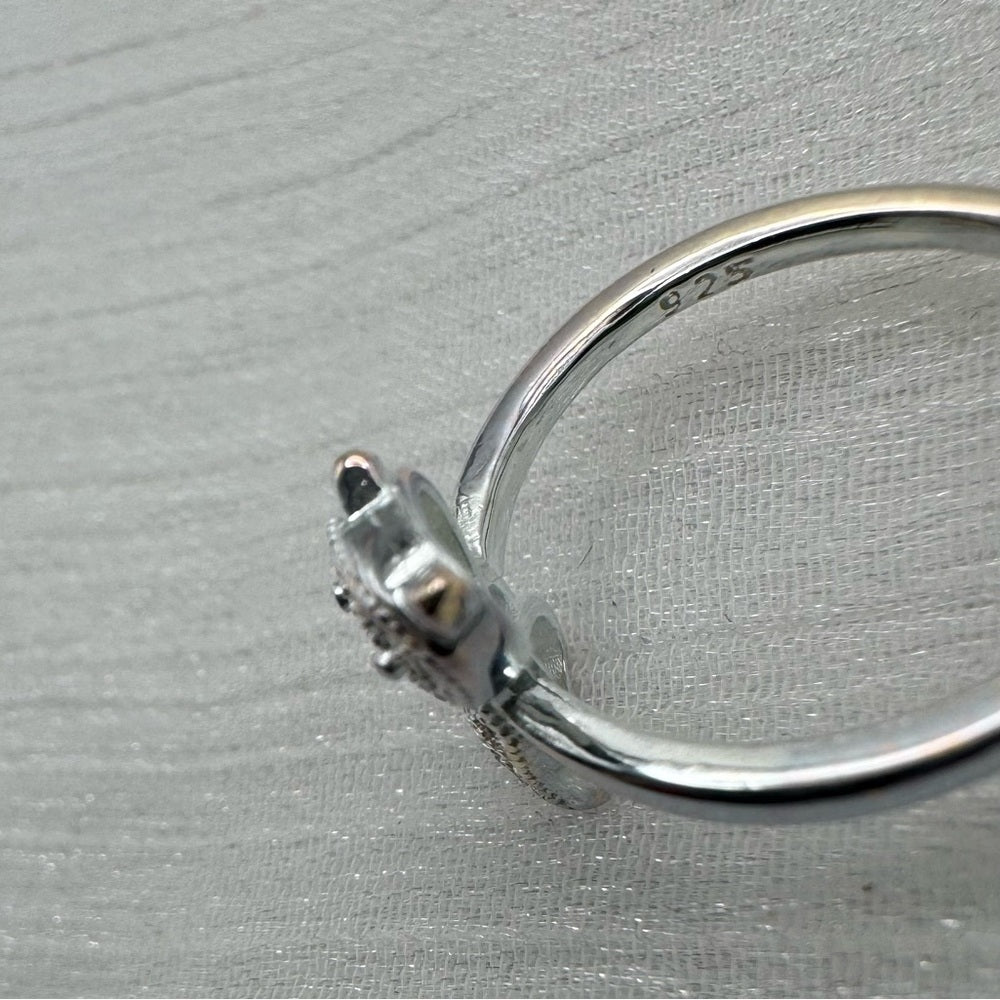 Pavé Crystal Cat Ring