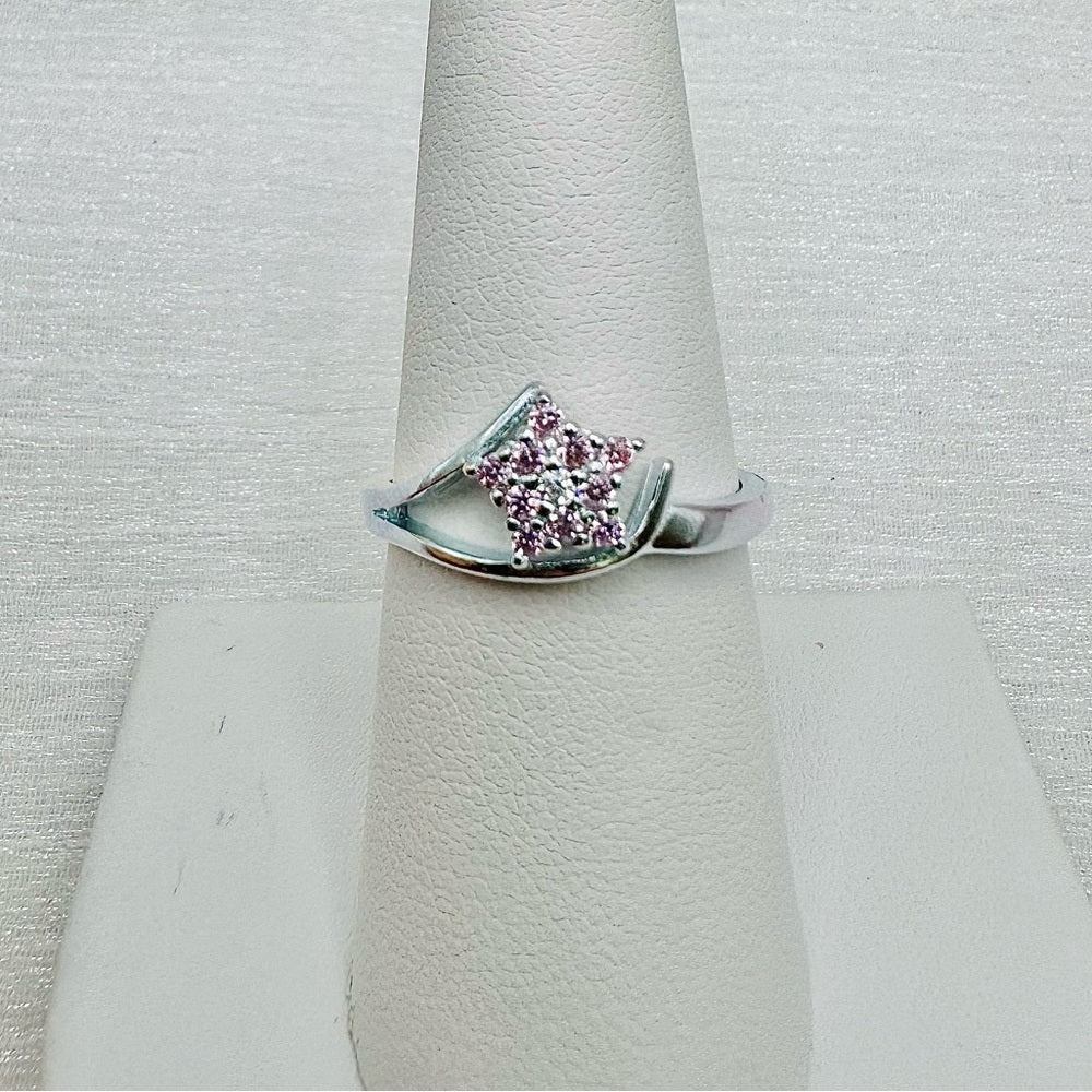 S925 Pavé Star Ring