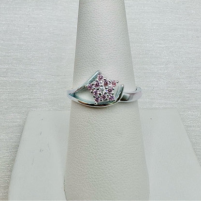 S925 Pavé Star Ring