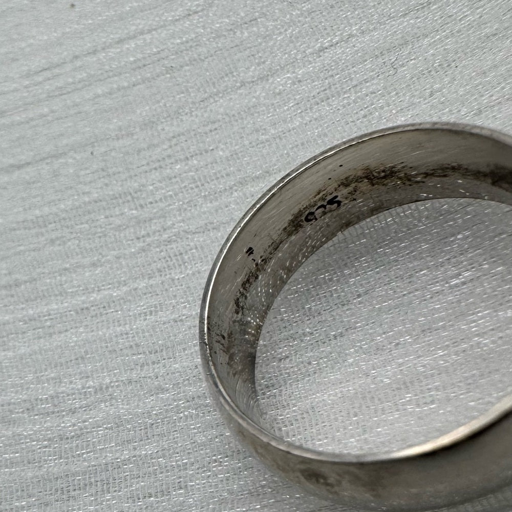 Silver Thick Simple Band
