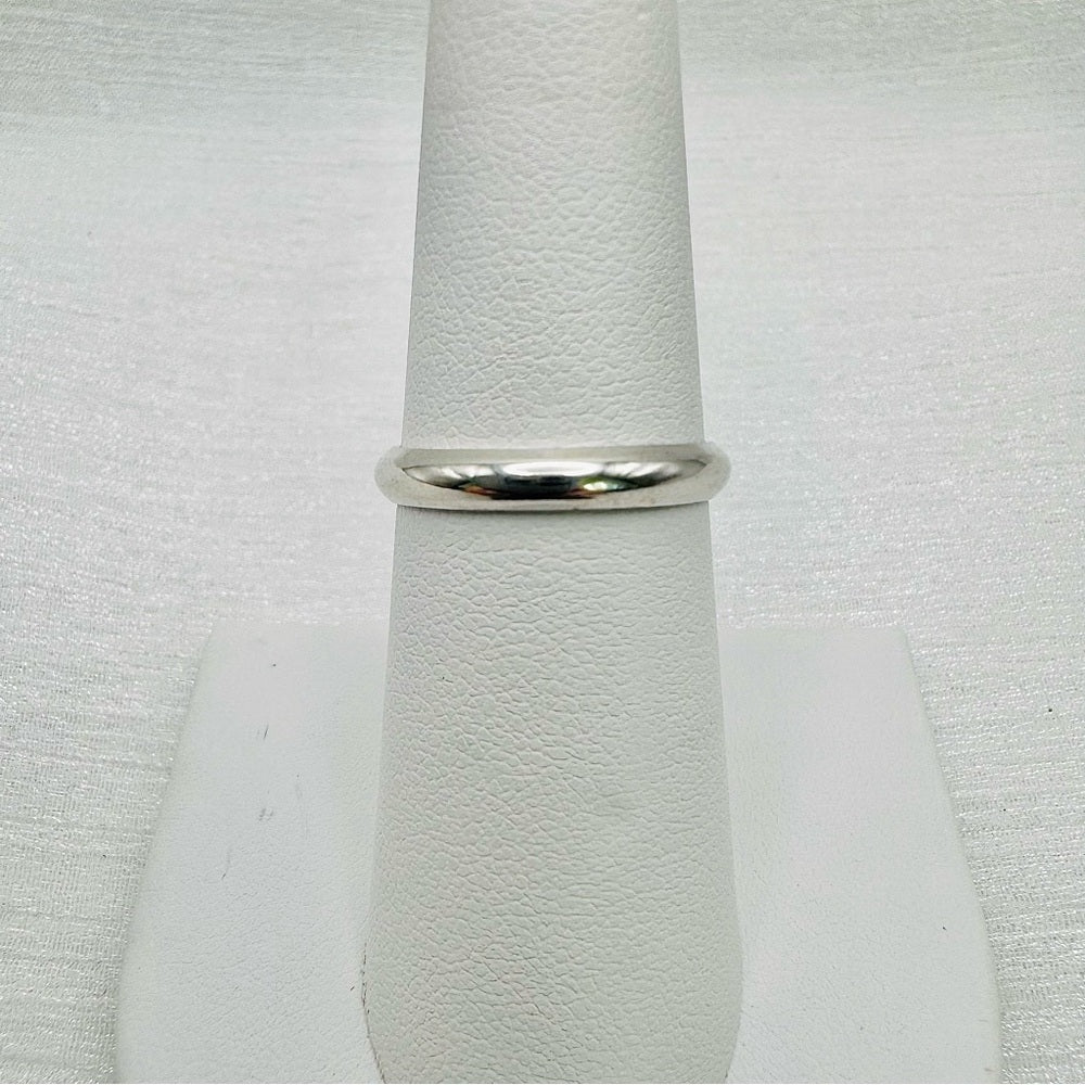 S925 Thin Simple Silver Band