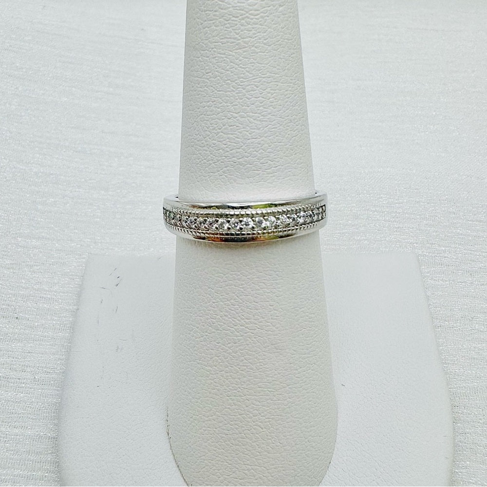 S925 Henrietta Crystal Band Ring