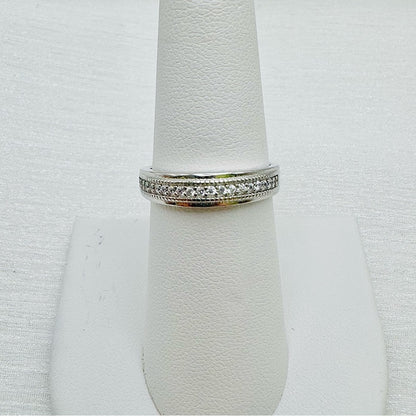 S925 Henrietta Crystal Band Ring