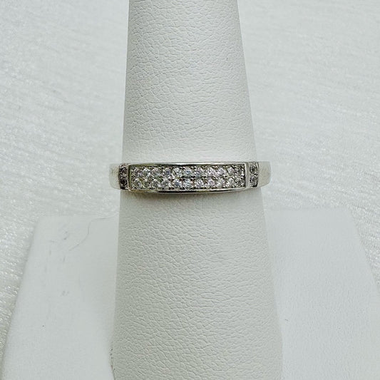 S925 Sutton Crystal Band Ring