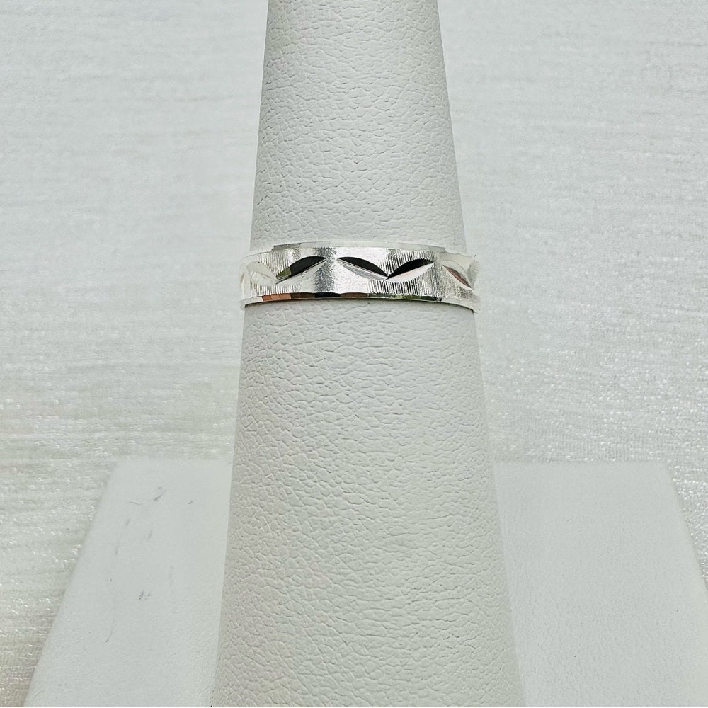 Zig Zag Handcut Band