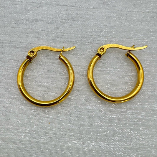 Lily Gold Hoop