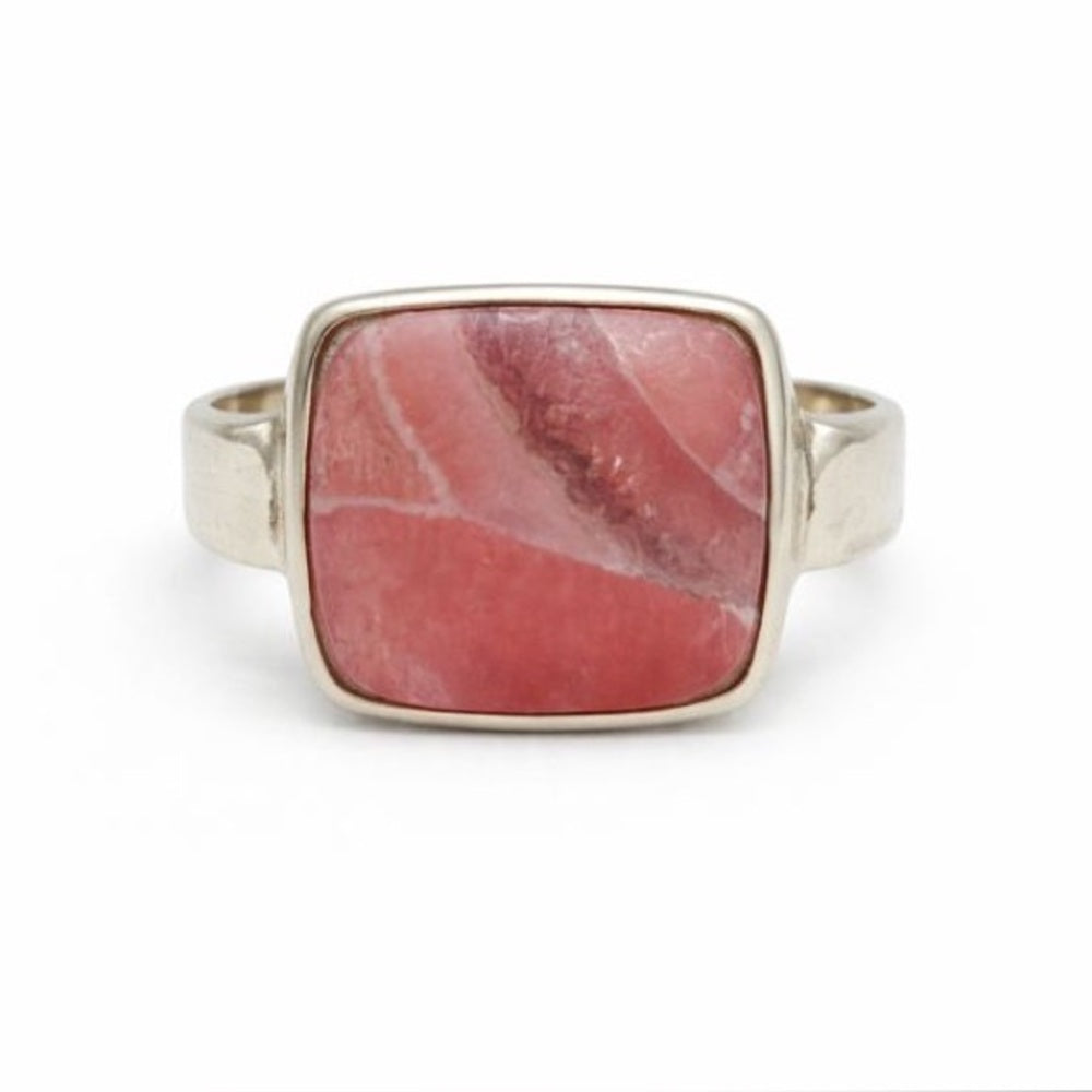 Rhodochrosite Ring