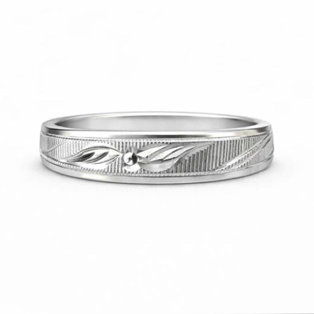 Feather Handcut Band