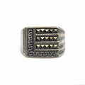 Marcasite Signet Ring