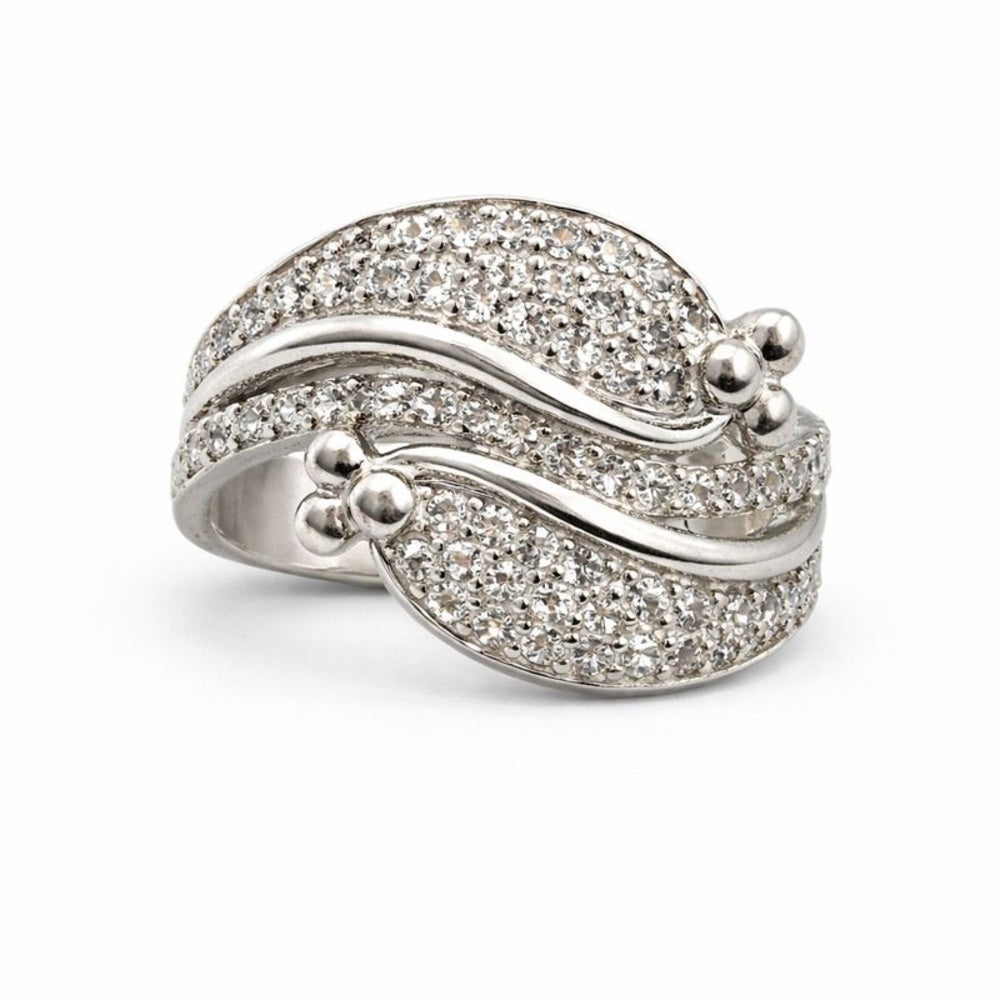 Pavé Wave Ring