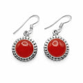 Carnelian Dangle Earrings