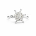 Snowflake Spinner Ring