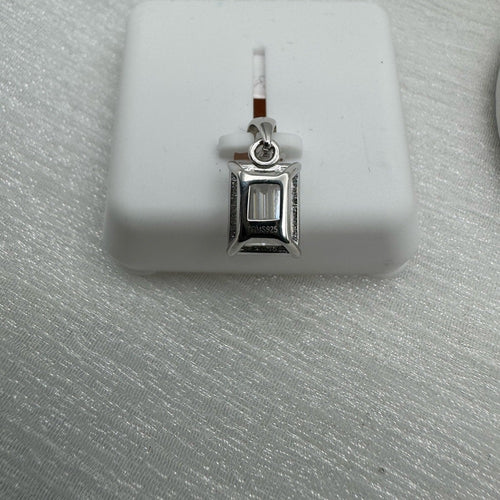 2.0 CT Moissanite Emerald Cut Pendant