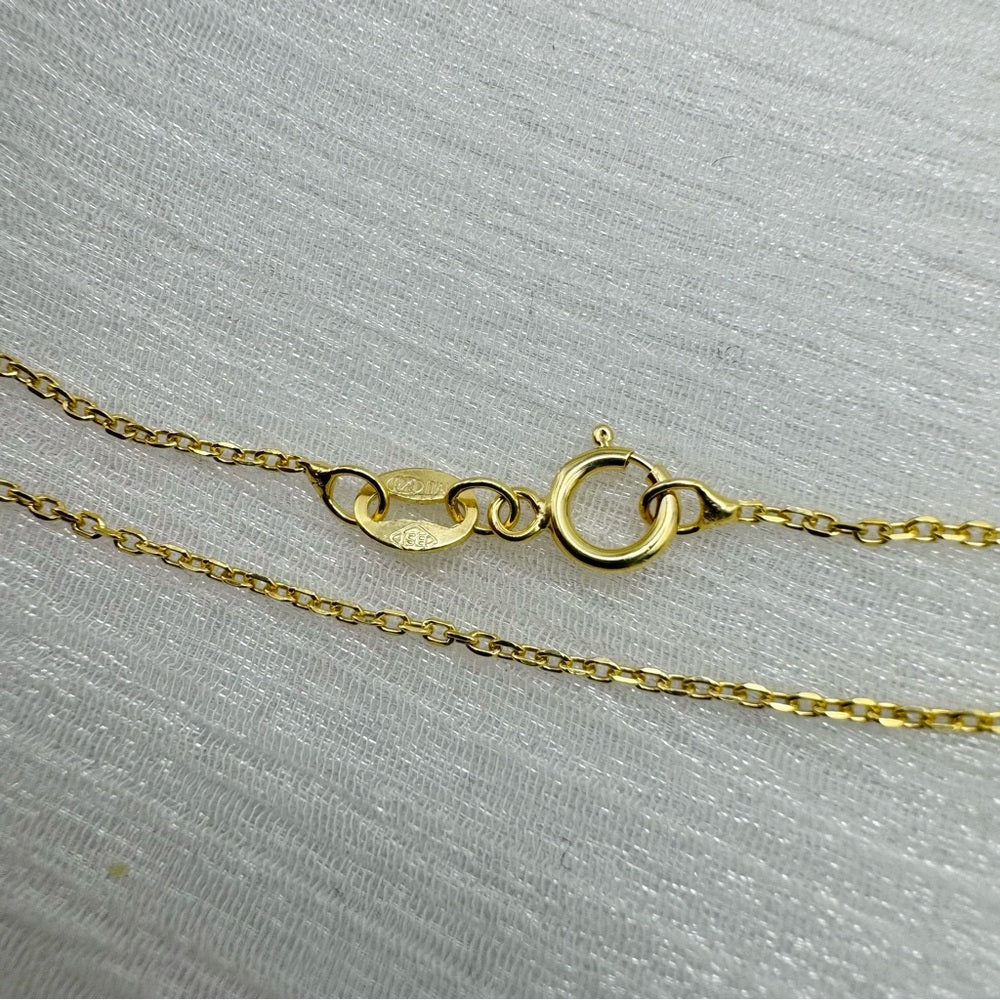 .6mm Gold Cable Chain