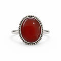 Oval Carnelian Ring