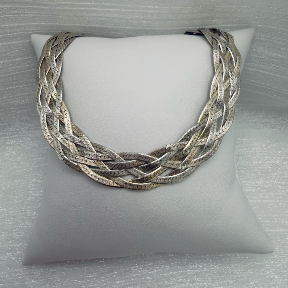 Woven Necklace 16”