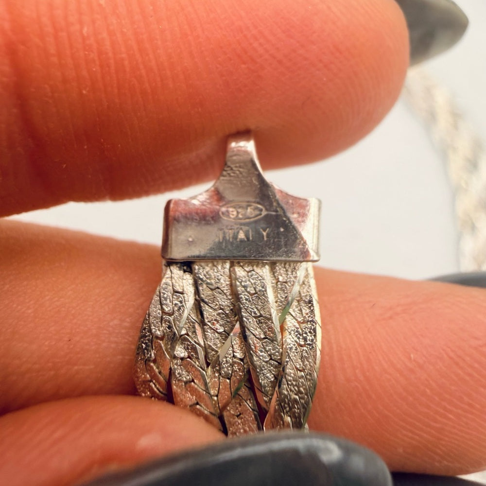 Woven Necklace 16”